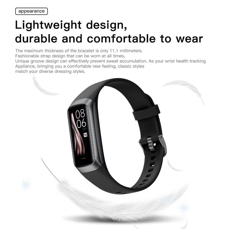 Fitness Tracker with Step Counter/Calories/Stopwatch, Activity Tracker Sleep Tracker, Touch Color Screen Fashion Digital Clock Bracelet Pedometer Watch for Women Men, National Day Offers