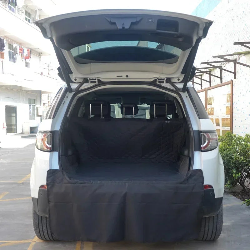 Dog Car Seat Cover Pet Travel Dog Carrier Car Trunk Mat Waterproof Trunk Mat Cargo Liner for Dogs Washable Car Accessories