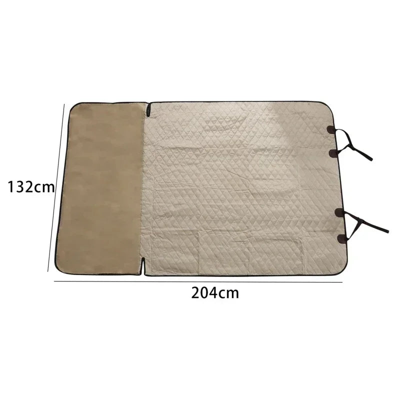 Dog Car Seat Cover Pet Travel Dog Carrier Car Trunk Mat Waterproof Trunk Mat Cargo Liner for Dogs Washable Car Accessories