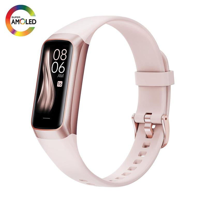 Fitness Tracker with Step Counter/Calories/Stopwatch, Activity Tracker Sleep Tracker, Touch Color Screen Fashion Digital Clock Bracelet Pedometer Watch for Women Men, National Day Offers