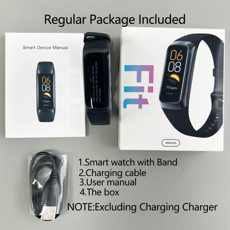 Fitness Tracker with Step Counter/Calories/Stopwatch, Activity Tracker Sleep Tracker, Touch Color Screen Fashion Digital Clock Bracelet Pedometer Watch for Women Men, National Day Offers